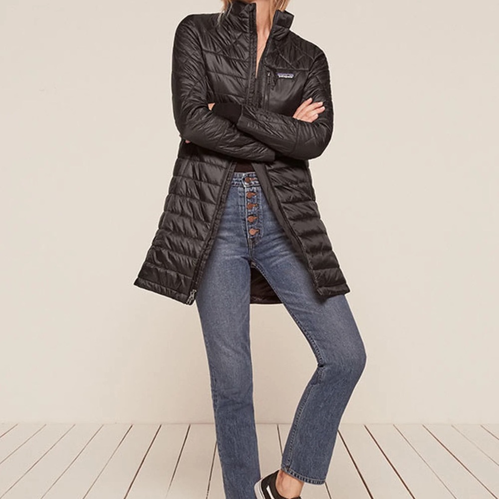 GREY patagonia radalie parka jacket